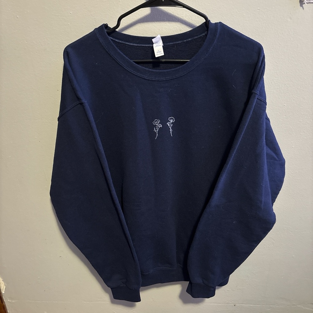 Jerzees Navy Blue Women's Sweater